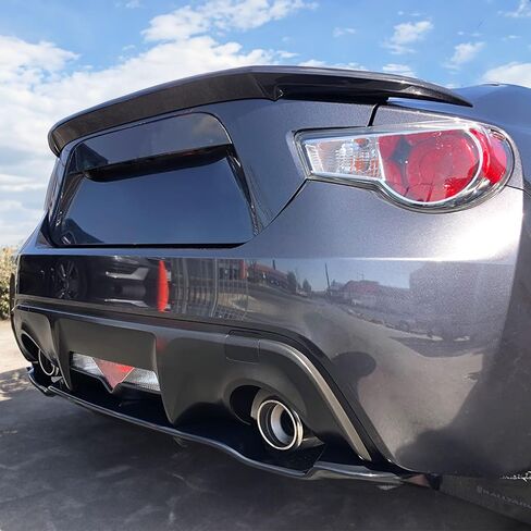 Rear Lip Compatible with 2013-2016 Scion FR-S 2013-2020 Subaru BRZ 2012-2016 Toyota 86, GT86 Factory Style Rear Bumper Diffuser Lip Spoiler PU Poly Urethane by IKON MOTORSPORTS, 2014 2015 in Saudi Arabia