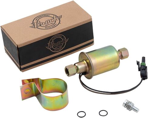 Brock Replacement Diesel Electric Fuel Pump w/Installation Kit Compatible with 88-93 C/K Pickup Truck Suburban Van 6.2L 6.5L 25115224 in Kuwait