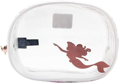 Loungefly x Disney The Little Mermaid Ariel Cosmetic Bags Set, 3 Pieces (Small, Rose Gold) in Saudi Arabia