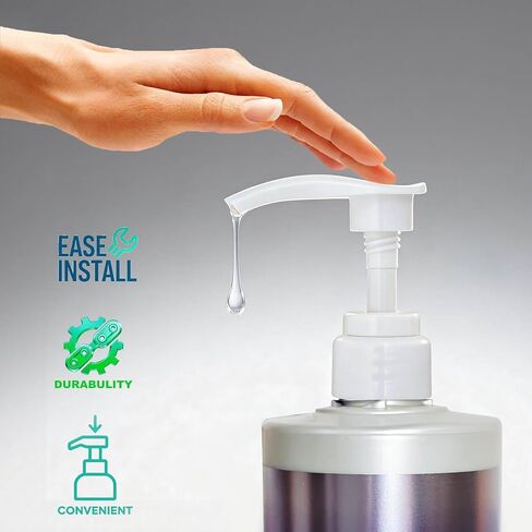 2 Piece Pump Dispenser Compatible with Joico Shampoo and Conditioner, Shampoo/Conditioner Pump for Bottle, 1 L/33.8 Fl Oz. in Kuwait