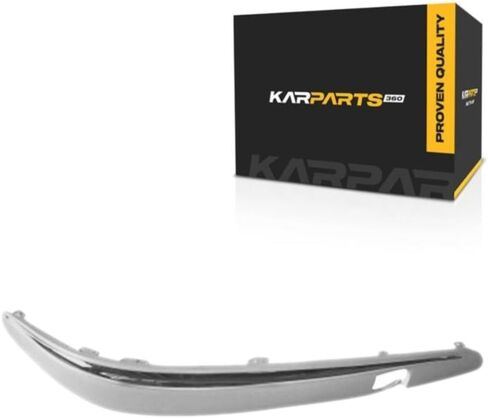 For Mercedes-Benz E320/E500 2003 2004 2005 2006 Bumper Cover Molding Passenger Side | Front | Chrome & Paint To Match Finish | Plastic | w/AMG | Sedan & Wagon | MB1059107 | 2118800612, 21188008121693 in Saudi Arabia