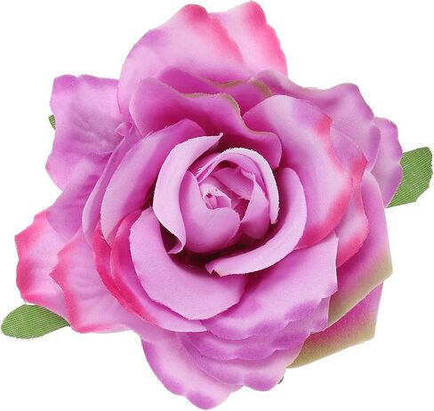 PATIKIL Rose Boho Hair Clips, Fabric Flower Brooch Pins for Women Wedding Party Dance Dress Clothes Accessories Valentine's Day Gifts in Saudi Arabia