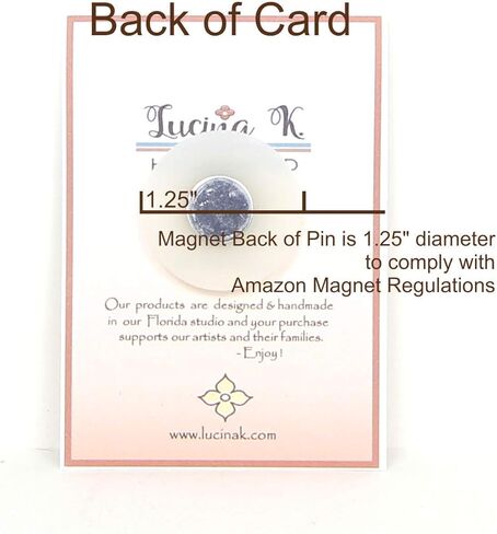 Dogwood Scarf Pin - Gift Packaged - Magnetic Back Closure No holes in Clothes - Gift Packaged - Handcrafted Pewter Made in USA in Kuwait