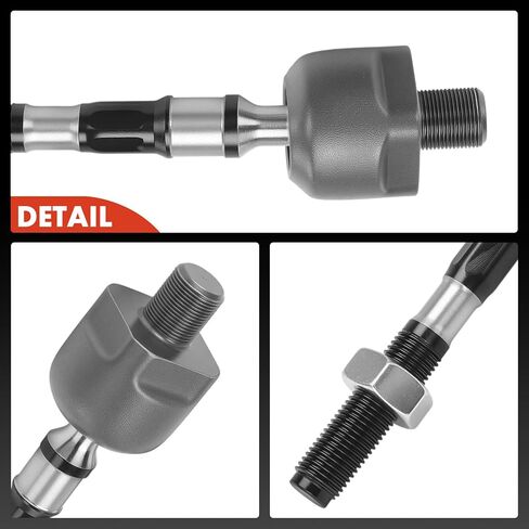 A-Premium 2 x Front Inner Tie Rod Ends, Compatible with Infiniti G37 2011-2013, Q40 2015, G25 2011-2012, AWD Only in Saudi Arabia