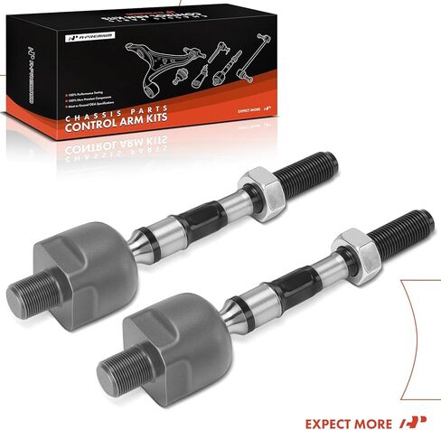 A-Premium 2 x Front Inner Tie Rod Ends, Compatible with Infiniti G37 2011-2013, Q40 2015, G25 2011-2012, AWD Only in Saudi Arabia