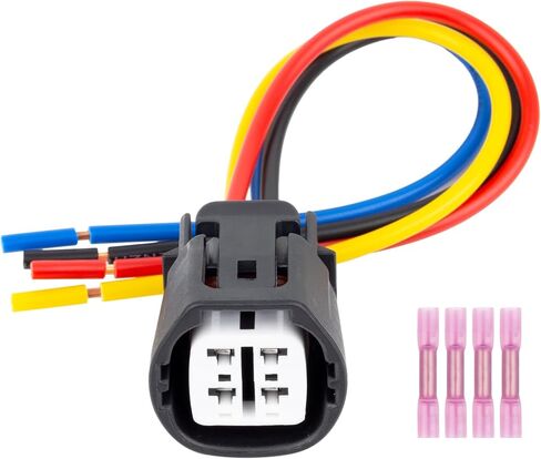 Alternator Regulator Wire Harness Plug/Pigtail Compatible with Toyota or Lexus, 4Runner Camry Tundra Highlander Sequoia Sienna Tacoma Corolla Yaris; Lexus ES GS is RX GX LX RC in Kuwait