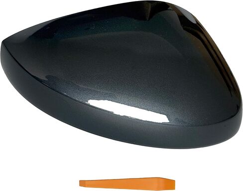 غطاء غطاء مرآة الجانب الأيمن للركاب متوافق مع Honda Civic 2022 2023 2024 - رمادي نيزكي معدني (رمز اللون: NH904M) - غطاء بديل بدون فتحة إشارة الانعطاف in Kuwait