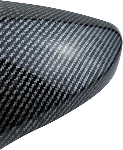 Side Mirror Cover Caps for Hyundai Veloster 1st Gen (2012-2017) – Pair of Rear View Mirror Housing Trim Shells – Direct Fit Overlay with 3M Adhesive – Protect & Style Your Car Exterior (Left & Right) in Kuwait