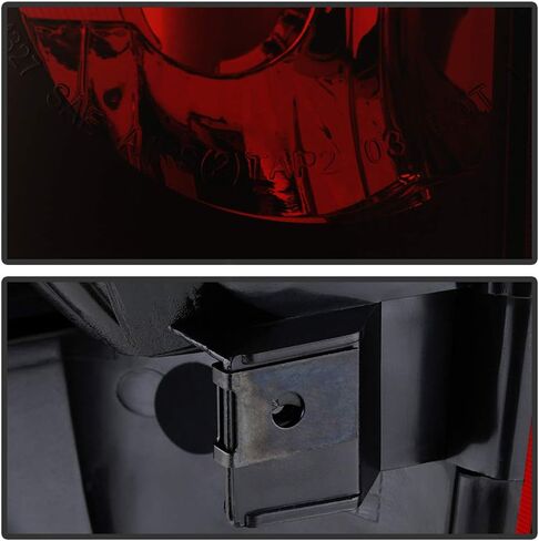 ACANII - For Red Smoke 2004-2012 Chevy Colorado GMC Canyon Tail Lights Brake Lamps Replacement Driver & Passenger Side in Saudi Arabia