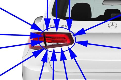 MERCEDES-BENZ GLC-CLASS LEFT INNER TAILLIGHT REAR LAMP NEW GLC300 GENUINE OEM in Kuwait