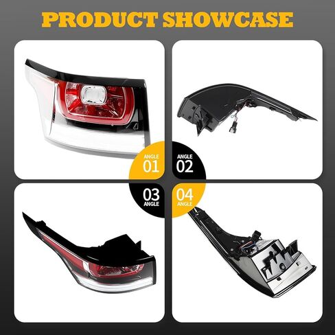 Driver Side Tail Light Assembly Compatible with 2014-2017 Range Rover Sport Left Rear Taillight Tail Lamp LR061589 LR043978 in Saudi Arabia