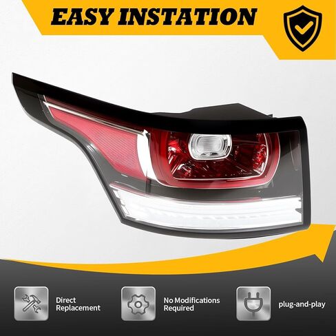 Driver Side Tail Light Assembly Compatible with 2014-2017 Range Rover Sport Left Rear Taillight Tail Lamp LR061589 LR043978 in Saudi Arabia