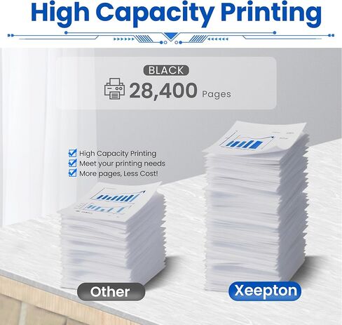 خرطوشة حبر سوداء 66S1H00 (مع رقاقة) معاد تصنيعها لحبر Lexmark MS531 66S1H00 لطابعة MS531 MX532 MS531dw MX532adwe، عبوة واحدة in Kuwait