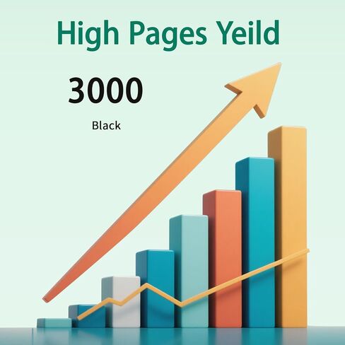 خرطوشة حبر CS531 CX532 ذات إنتاجية قياسية 75M10K0 بديلة لطابعة Lexmark CS531dw، CS632dwe، CX532adwe، CX635adwe | 3000 صفحة| 1 حزمة مع شريحة ذكية in Kuwait