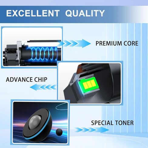 متوافقة مع خرطوشة حبر HP 44A البديلة لخرطوشة CF244A السوداء الملائمة لطابعات HP LaserJet Pro M15a M15w MFP M28a M28w M31w، عبوة واحدة in Kuwait