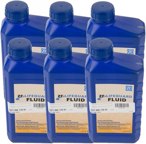 ZF 6 Liter Automatic Transmission Fluid 6x1L for Audi BMW Land Rover Porsche VW in Saudi Arabia