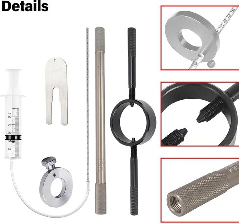 Motorcycle Fork Service Tool Kit Endxedo Fork Oil Level Tool Fork Spring Compressor and Damper Rod Bleed Tool 3PCS Motorcycle Fork Tool Set in Saudi Arabia