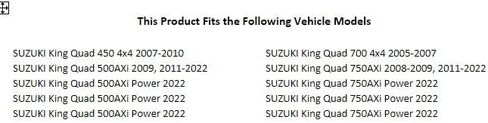 Tusk 4-Stroke Oil Change Kit Bel-Ray EXL 10W-40 Compatible with Suzuki King Quad 750AXi 2008-2009, 2011-2024 in Saudi Arabia