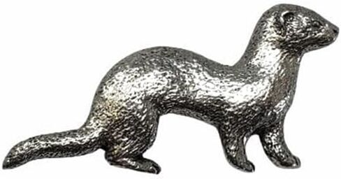 بروش جورج هاريس فيريت بيوتر على شكل دبوس طية صدر السترة - صناعة أمريكية (1 1/2 بوصة) in Kuwait