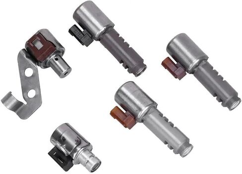 STPAT 5PCS U140E U240E U24 Transmission Control Solenoid Compatible For Lexus Toyota Camry Corolla U140E/F 98-12 35220-21010 3522021010 in Saudi Arabia