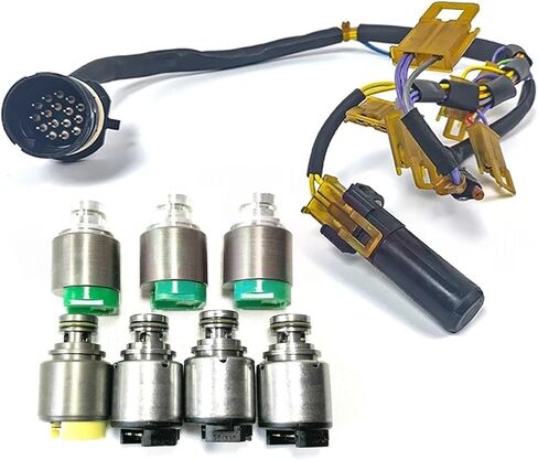 050121072501 1068298035 Transmission Solenoids Kit W/Internal Wire Harness 5HP19 5HP19FL Compatible For BMW Compatible For Prosche Compatible For Audi A6 A8 S4(Solenoids Only) in Kuwait