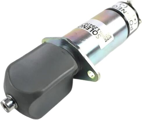 12V Fuel Stop Solenoid Shut Solenoid Down Diesel 1504-12A6U1B1S2 1502-12D6U1B1S1A 129470-67320 Compatible For Yanmar Diesel Replacements in Kuwait