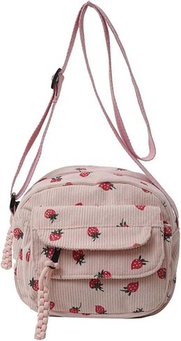 Cute Purses Corduroy Purse Crossbody Bags for Women Cute Handbags in Saudi Arabia