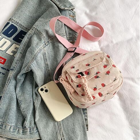 Cute Purses Corduroy Purse Crossbody Bags for Women Cute Handbags in Saudi Arabia