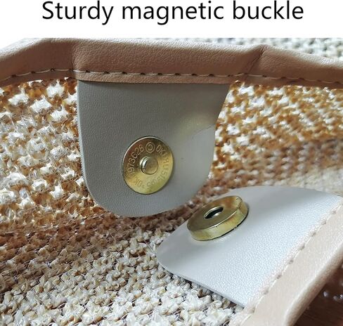 حقائب الشاطئ للنساء حقيبة القش عطلة الصيف كبيرة قابلة للطي حقيبة شاطئية من القش حمل المنسوجة الكتف هدايا الشاطئ شبكة حقيبة الشاطئ in Kuwait