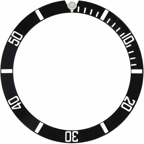 Ewatchparts SEADWELLER BEZEL INSERT WATCH PART COMPATIBLE WITH ROLEX 16600, 16660, 16650 BLACK in Kuwait