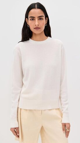 Cashmere Crewneck by White + Warren in Saudi Arabia