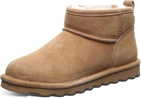 BEARPAW Women's Shorty Iced Coffee Size 8 | Women's Ankle Boot | Women's Slip On Boot | Comfortable Winter Boot in Saudi Arabia