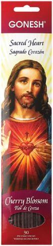 Gonesh Sticks Collection Incense Patron Saints-Sacred Heart, 30 Piece in Saudi Arabia