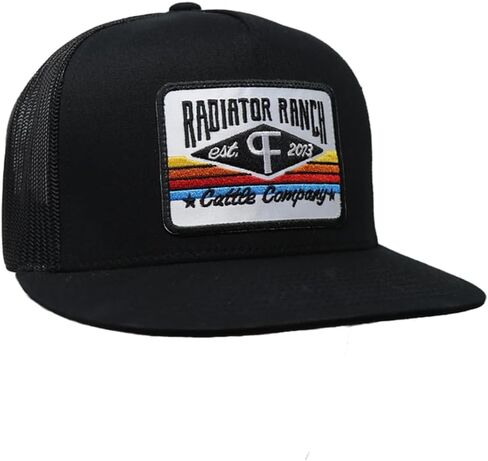 Rodeo Time Dale Brisby Radiator Ranch Bull Hauler Snapback Hat – Western Mesh Trucker Cap for Men & Women – Adjustable Style in Saudi Arabia