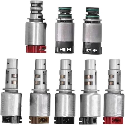 8 قطعة 6 سرعة الملف اللولبي عدة A6LF1/2/3 A6MF1 A6MF2 ناقل حركة أوتوماتيكي الملف اللولبي عدة متوافق لشركة هيونداي كيا شيفروليه Ix35 I30 in Kuwait