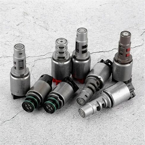 8 قطعة 6 سرعة الملف اللولبي عدة A6LF1/2/3 A6MF1 A6MF2 ناقل حركة أوتوماتيكي الملف اللولبي عدة متوافق لشركة هيونداي كيا شيفروليه Ix35 I30 in Kuwait