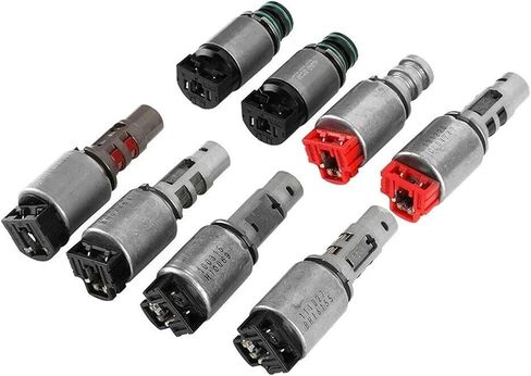 8 قطعة 6 سرعة الملف اللولبي عدة A6LF1/2/3 A6MF1 A6MF2 ناقل حركة أوتوماتيكي الملف اللولبي عدة متوافق لشركة هيونداي كيا شيفروليه Ix35 I30 in Kuwait