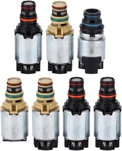 6T40 Solenoid Valve Set Compatible For Buick 6AT Automatic Transmission 6T30/6T45 Solenoid Valve 7-Piece Set in Kuwait