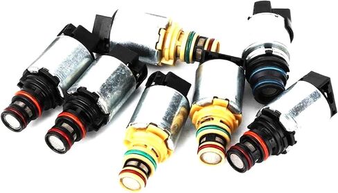 6T40 Solenoid Valve Set Compatible For Buick 6AT Automatic Transmission 6T30/6T45 Solenoid Valve 7-Piece Set in Kuwait