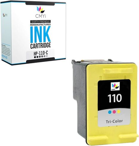 خرطوشة حبر بديلة 110 لون لطابعة HP PhotoSmart A310، A311، A314، A316، A320، A430، A432، A433، A434، A436، A440، A441، A442، A444، A445، A446، A447، A448 in Kuwait