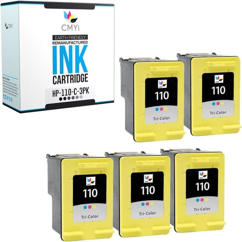 110 Color Replacement Ink Cartridge for HP PhotoSmart A310, A311, A314, A316, A320, A430, A432, A433, A434, A436, A440, A441, A442, A444, A445, A446, A447, A448 Printer in Saudi Arabia