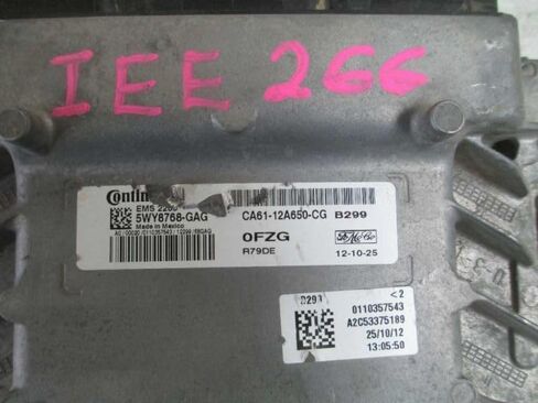 Engine ECM Control Module Fits 12-13 Compatible with Fiesta CA61-12A650-CG CA6112A650CG in Saudi Arabia