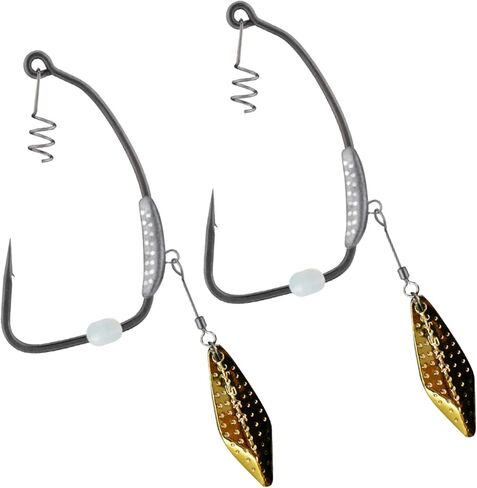 BKK Heavy Cover Flipping Hook | Super Slide Coating | Needle Point | Stainless Bait Keeper in Kuwait