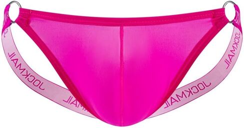 Men's Ice Silk Jockstrap Low Waist Breathable Thong Underwear Workout Jock Strap Comfortable Briefs for Men in Saudi Arabia