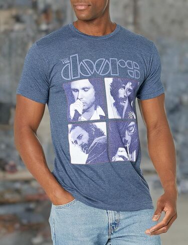 Official The Doors Squares Photo T-Shirt in Saudi Arabia