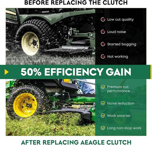 Aeagle 717-04174 917-04174 PTO Clutch for Cub Cadet SLT1554 LT1042 LT1050 LTX1045 LTX1046 LT1046 Replace 917-05209 917-05001 917-04552 Warner 5219-51 5219-64 in Kuwait