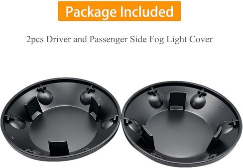 ضوء الضباب الجانبي للسائق والراكب NI1038135 متوافق مع Nissan Xterra 2005-2015، يستبدل 62256EA000، أسود مزخرف in Kuwait