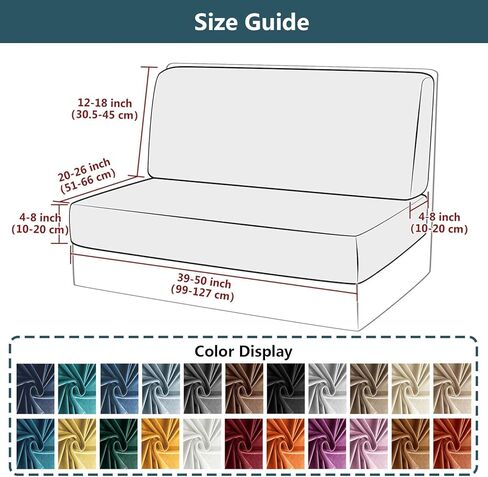 Rv Cushion Covers Dinette Booth Seats, Velvet Couch Covers Rv Stretch Sofa Seat Slipcover Rv Bench Seat Covers for Dinette (Orange) in Saudi Arabia