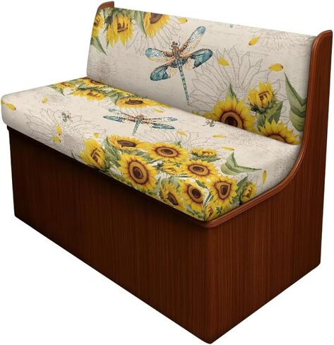Rv Bench Seat Covers for Dinette - Chicken Sunflower Rv Couch Cover Stretchable for Rv Camper Universal Rv Accessories Rv Replacement Furniture Sofa Chair Cover Non-Slip for Men Women in Kuwait
