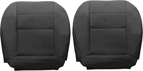 Priprilod Leather Drive＆Passenger Side Bottom Replacement Seat Cover Gray Compatible with Mercedes Benz C300 C350 / GLK250 GLK280 GLK300 GLK350 2008 2009 2010 2011 2012 2013 2014 in Saudi Arabia